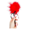 Secretplay - Duster De Marabou Rouge